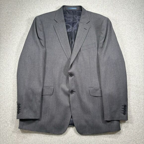 Charles Tyrwhitt Other - Charles Tyrwhitt Blazer Mens 46R Gray Slim Fit‎ 100% Wool 2 Button Sport Coat